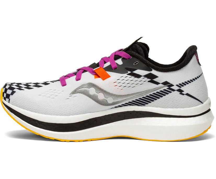 Saucony Endorphin Pro 2 Women's Running Shoes Light Grey / Black | Canada 109TCEV